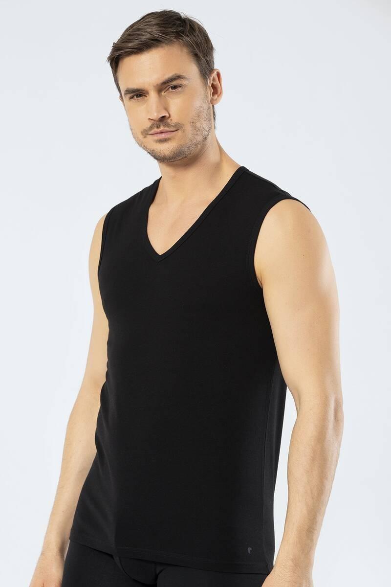 

Cacharel Men s V-Neck Undershirt Sports