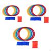 10 Count Hopscotch Rings for Jumping Games And Toss Activities