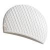 Keep Silicone Swimming Cap, Plus Size, Waterproof, Long Hair Specific, Ear Protection, White