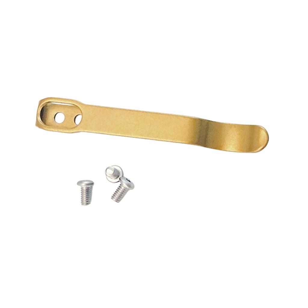 Nerezové skládací nože s těžkým zadním klipem Kapesní klip na nože Nástroje Kompaktní zadní klip Nosný doplněk