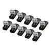 Car Cable Terminal Clamp Stranded Wire 10A 10PCS Set Solid Wire 2pin Accessories Connections Strip Double Head