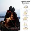 1 Stück Zauberndes Popcorn Outdoor Flanelldecke Weicher Plüsch Dekoration für Picknicks, Camping, Schlafzimmer, Spielzimmer, Büro1151A