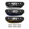 FLEOR Vintage Alnico 5 Guitar Single Coil Pickup Black ST Guitar Parts ,Neck/Middle/Bridge Pickup Choose