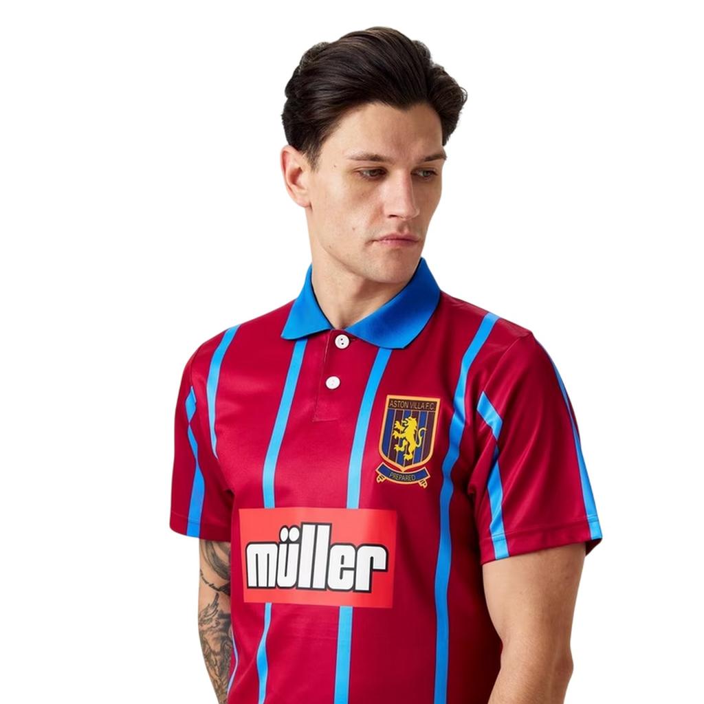 Score Draw Herren 1994 Aston Villa FC Fußballtrikot