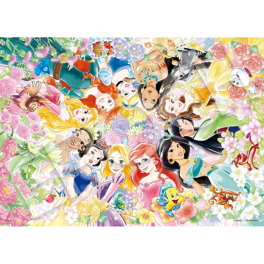 Epoch 500 Piece Jigsaw Puzzle Disney Puzzle Decoration Collage Floral Dream (Floral Dream) (38×53...