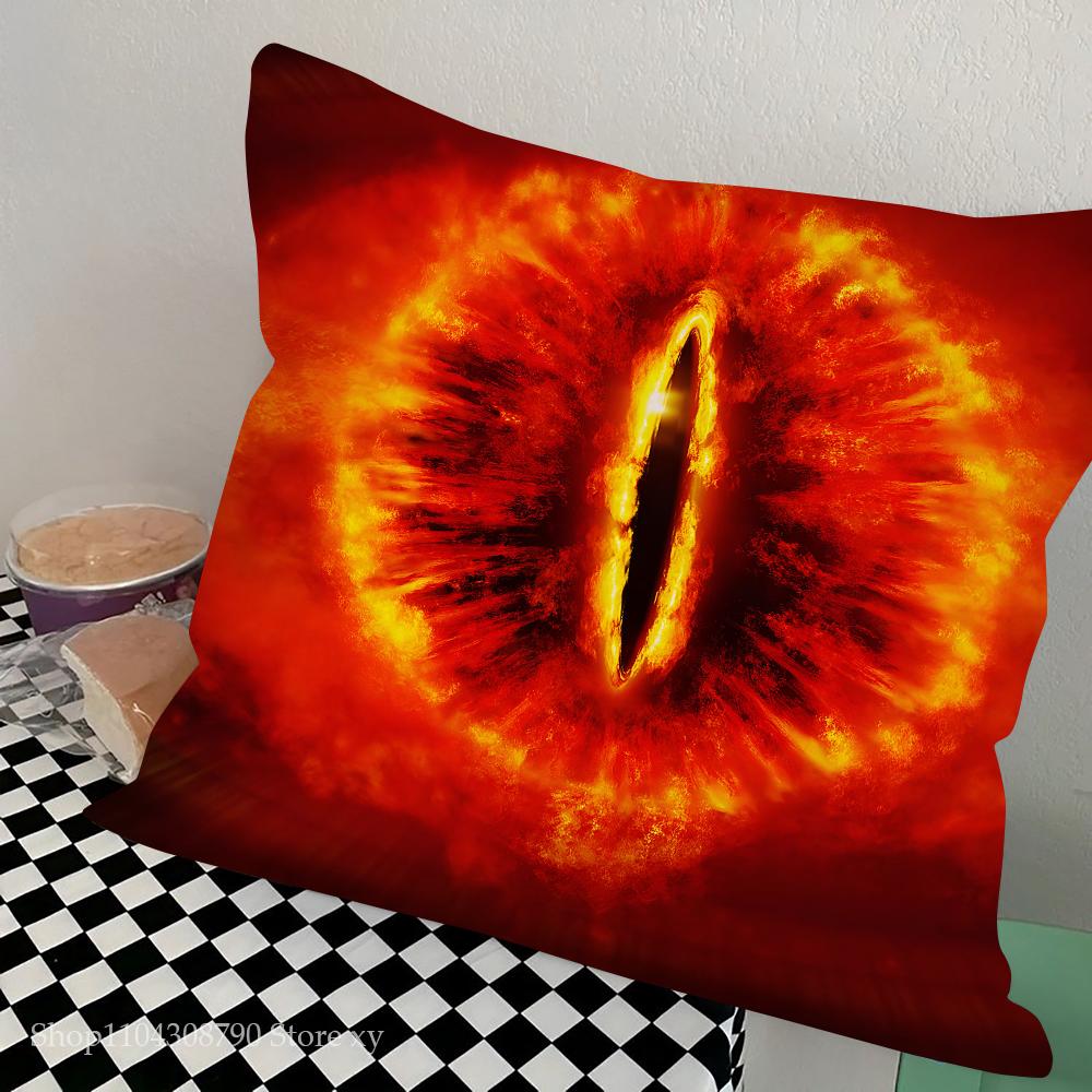 The L-Lord Of The R-Rings Pillow Case Square Pillow Bedroom Sofa Leisure Comfort Cushion Car Living Room Home Decoration