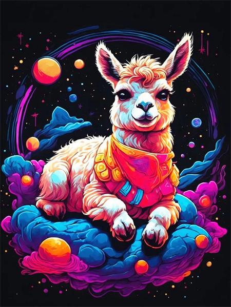 5D Diy Diamond Painting Dog Planet Full Square/Round Embroidery Mosaic Animals Starry Sky Home Decor