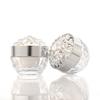Kristalldiamant Krämburk Premium Glasbehållare för Ansiktskräm Anti-Aging Fuktkräm Hudvårdspresent Hembakat Tappningsflaska