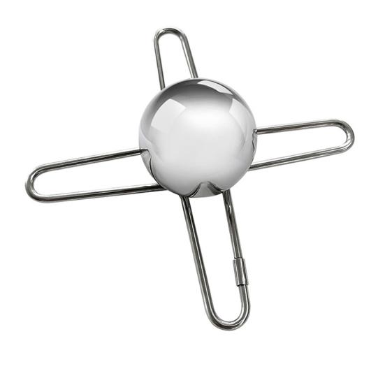 Kohvi jahutustööriist roostevabast terasest jääsfääriga Unlock Coffee True Flavors jääpalli tööriistad kohvibourbon-kokteilide jaoks Korduvkasutatavad kohvitarvikud