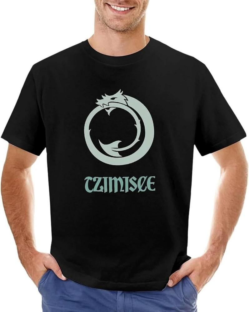 Vampire The Masquerade Bloodlines Tzimisce Clan T-Shirt Mens T-Shirt Black Unisex T-Shirt XXXXL
