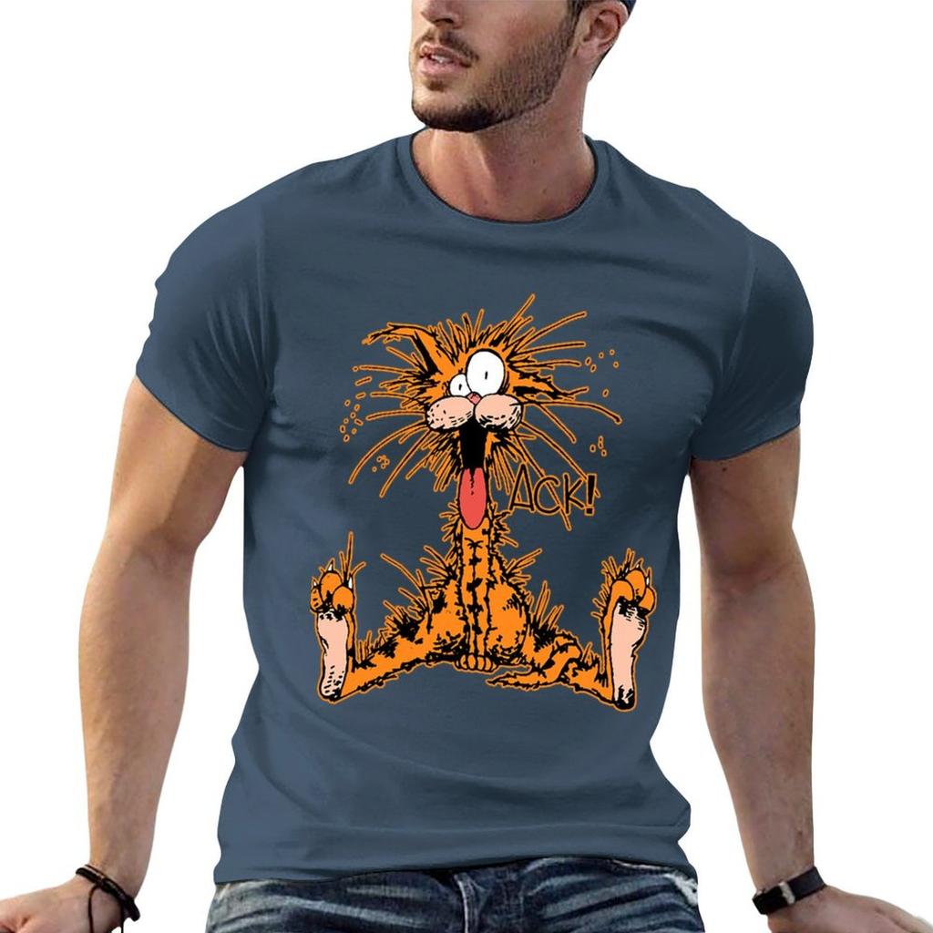 Bill The Cat Tshirt Trendy Casual Short Sleeve Shirt