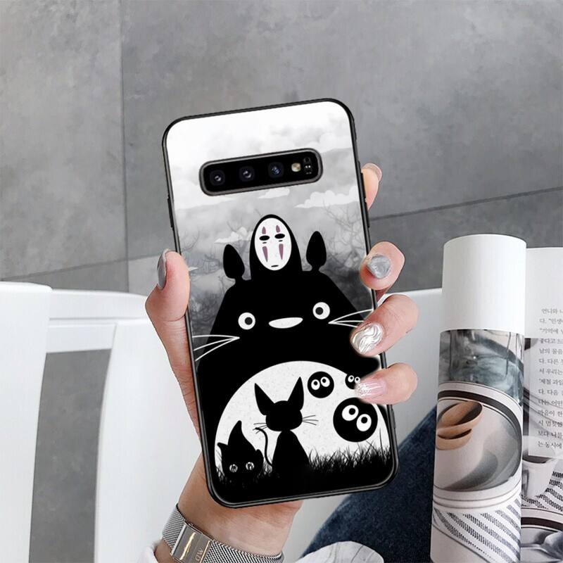 Cute Totoro  Phone Case For Samsung Galaxy S22 S20 Ultra S20 S22 Plus S21 S10 S9 S8 Plus S10E S20 FE