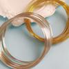 Bangle Circle Memory Wire and Beaded Bracelet DIY Jewelry Material