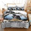 Don Toliver Hardstone Psycho 3PCS Bedding Set Duvet Cover And Two Pillowcases Microfiber 3D Printed Singer Bed Linens Home Decor