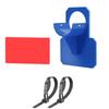 1 Set Swimming Pool Pipe Fixing Holder With Ties and Clips Preventing 32mm~38mm Hose Falling off Reducing Inlet/Outlet Pressure