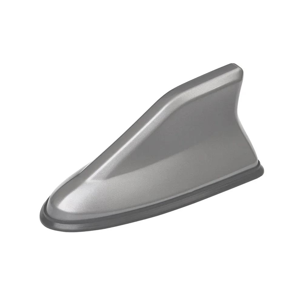 Waterproof Universal Car Radio Antenna Shark Fin Roof Decorative Antenna with Adhesive Tape Base with FM/AM Radio Function