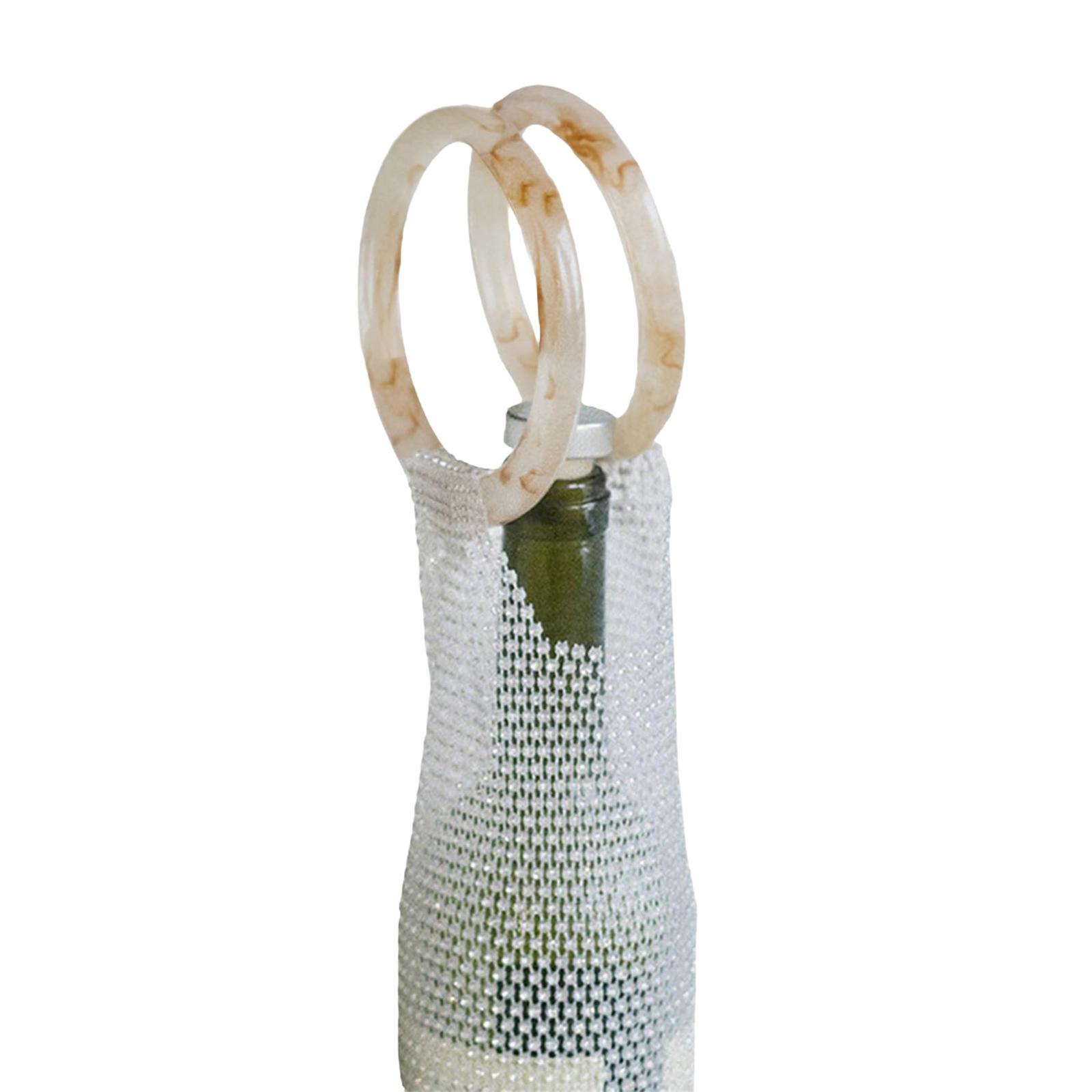 

Гламурний Безпечний Дизайн Сітка Високої Щільності, Інкрустована Блискучими Стразами, та Елегантна Ручка зі Смоли з Візерунком, що Додає Розкоші Моментам на Відкритому Повітрі. One Size коричневий