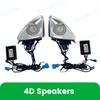 64 Colours LED Turbine Vents Ambient Light For Mercedes Benz W205 X253 GLC Coupe C43 C63s Car Speaker Cover Decorative Lamp Part WS4