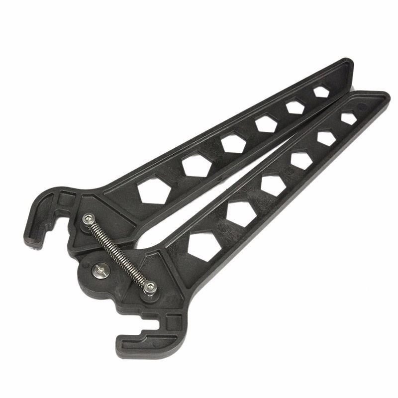 Archery Bow Holder Stand Archery Compound Recurve Bow Bracket Kick Rack Support Folding for Beginner 5