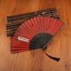Manual Fan Wedding Motives Ancient Costume Chinese Style Foldable Hand Fans  Hand Fans Wood Foldable Hand Fan