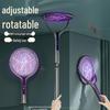 QINXING USB Rechargeable Telescopic Electric Mosquito Swatter