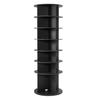 7 Tiers Rotating Shoe Rack Tower, 360° Spinning Shoe Rack, Revolving Storage Round Carousel Display, Freestanding Lazy Susan Organizer Display for