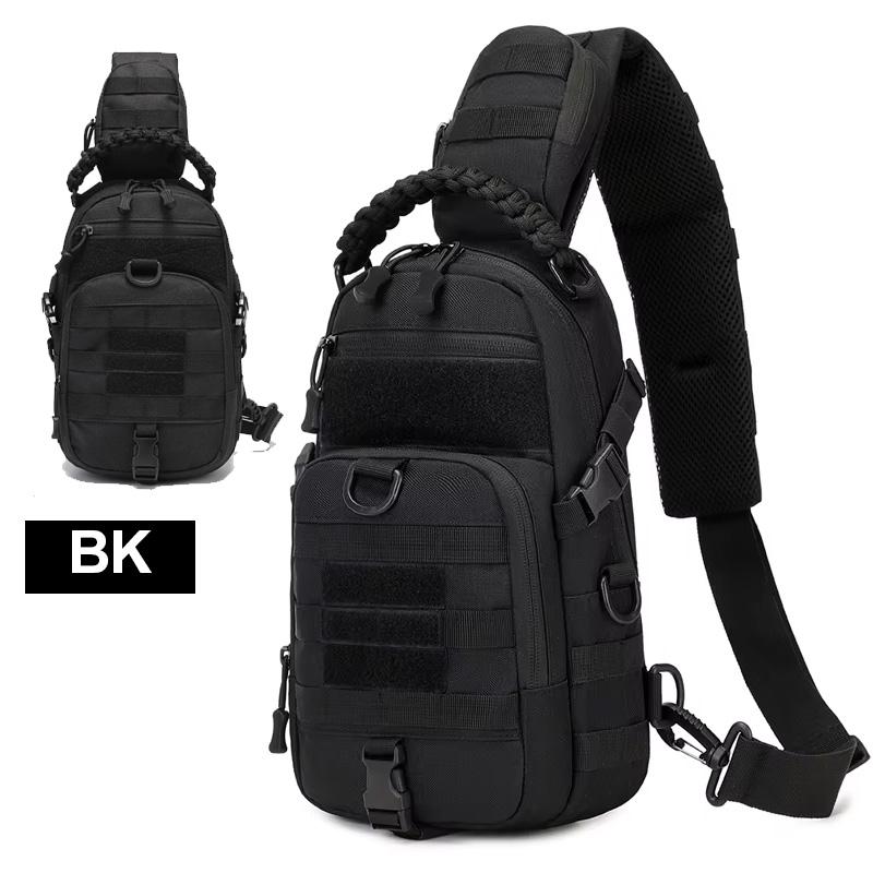 

Camping Chest Bag Tactical Backpack for Men Sport Shoulder Outdoor Hiking Climbing Cycling Fishing Travel MOLLE Sling Fanny Pack