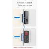 Bluetooth Electronic Door Lock Smartlock Tuya APP Remote Control IC Card Motor Lock Invisible Keyless No Drill Hole Installation