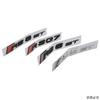 QR5 ABS Rear Trunk Emblem for M5 RS3 RS4 RS5 RS6 RS7 RS8 GT Logo Auto Side  Letter Badge Stickers Exterior Decoration