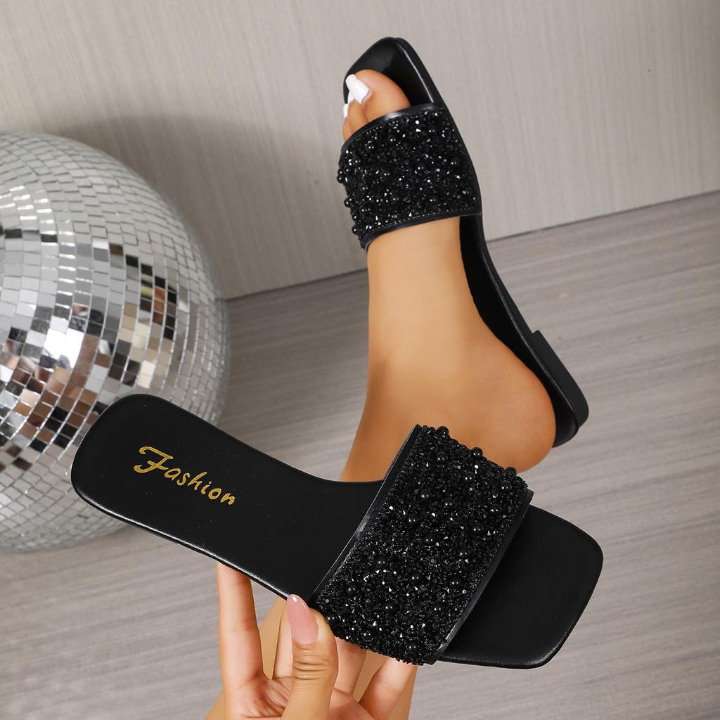 Fashion Women Slippers 2025 New Summer Fashion Sandals Platform Flats Outdoor Slippers Fashion Beach Slippers Thick Sole Slides Women