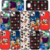 Case for Samsung Galaxy S25 S24 S23 iPhone 16 15 Xiaomi Redmi Note 14 13 12 16E 11 Pro Max OPPO Moto Huawei Anime Merry Christmas Mickey Minnie Cover