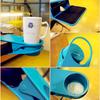 2pcs/set Creative Home Large Desktop Mug Clip Deskside Cup Holder Cup Holder Placeholder Clip