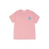 New MLB Drop Shoulder Sleeve T Shirt Unisex Pink 31TS06031-50P