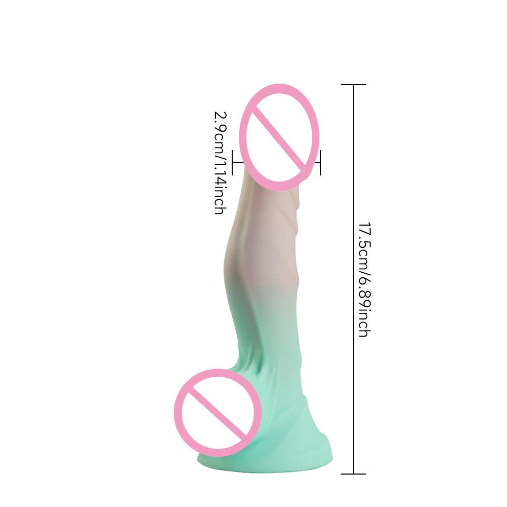 Realistic Waterproof Silicone Penis Adult Sex Toy, Anal Plug Vaginal Masturbator Suction Cup Dildo Massager, Adult Sex Toys 18+