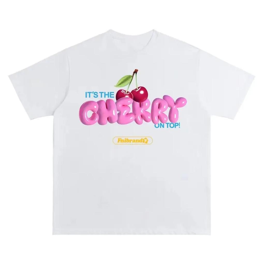 Heavyweight American Retro Pure Cotton Short-sleeved Loose Round Neck Trendy Tops and T-shirts for Men and Women T Shirts Y2k