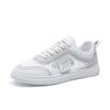 White Shoes Women's All-Match Mesh Breathable All-Match Flat Shoes Student White Shoes Summer Casual Dad Sports Board Shoes