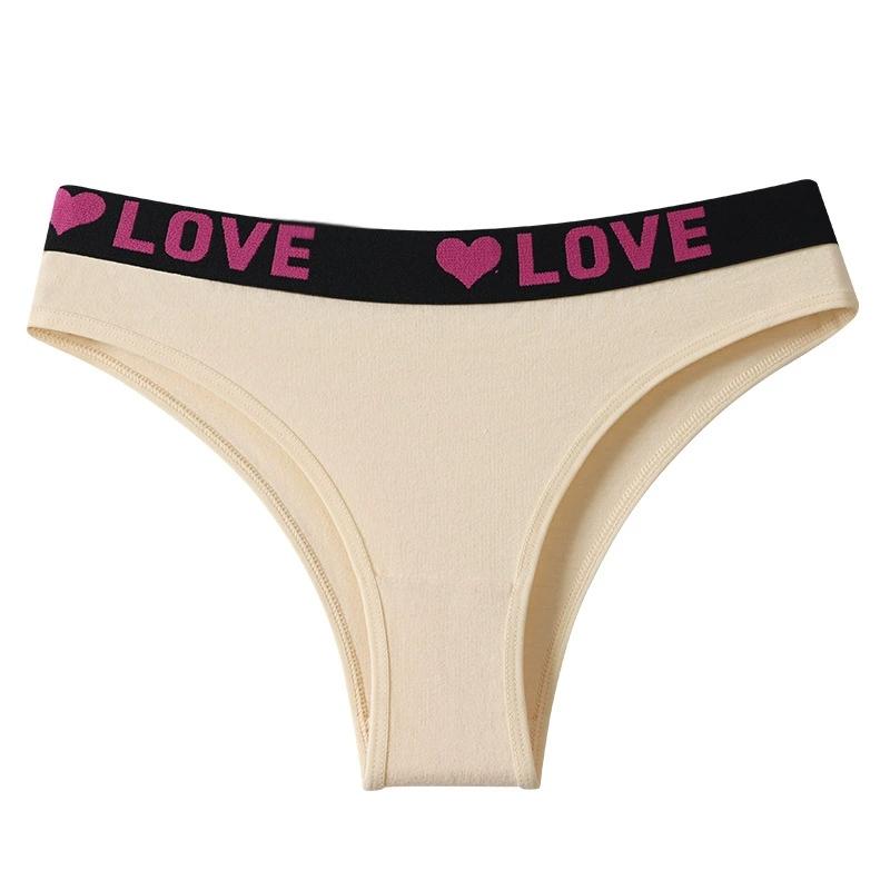 6PCS Women's Panties Sexy Breathable Cotton Underwear Female Comfort Lingerie Low Waist Pantys Soft Ladies Briefs XS-L