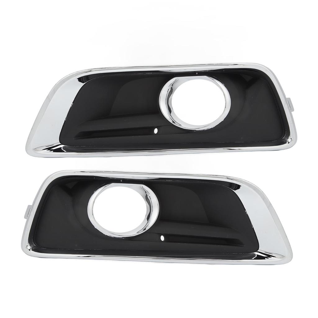 1pair Fog Light Cover Grille Bezel Left Right Fog Light Frame Replacement for Chevy Malibu 2012 To 2015