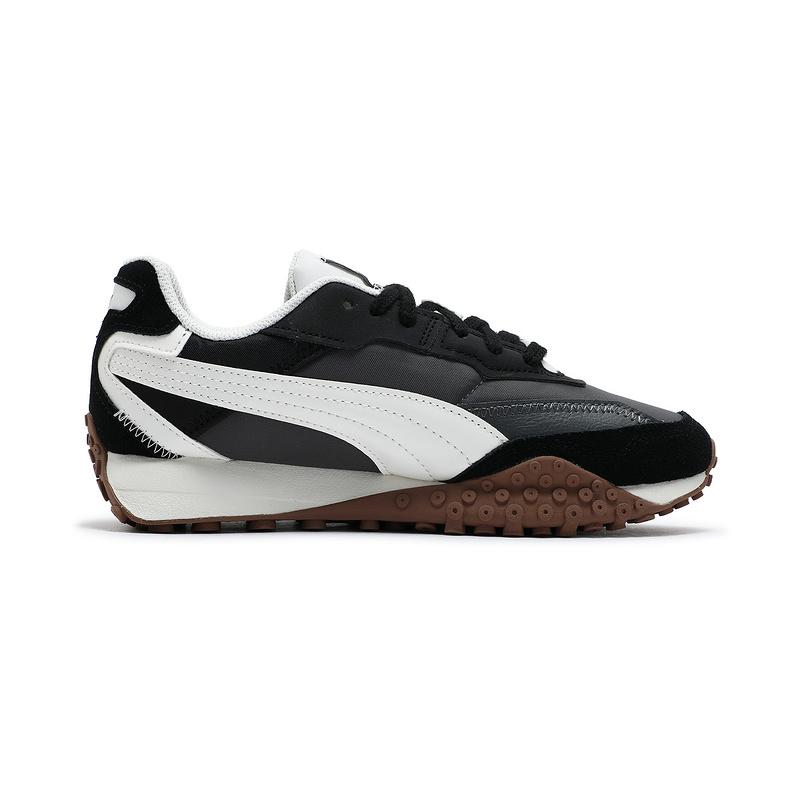 New PUMA Blktop Rider Low Top Casual Shoes Unisex Black Gray White 393151-06