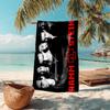 Till Lindemann, Lead Singer of the German Heavy Metal Rock Band Rammstein, Outdoor Camping Vacation Swimming Beach Scarf Decorative Blanket F9