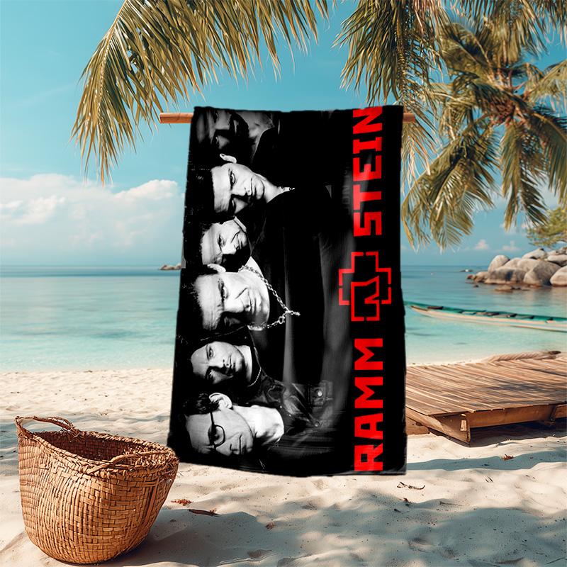 Till Lindemann, Lead Singer of the German Heavy Metal Rock Band Rammstein, Outdoor Camping Vacation Swimming Beach Scarf Decorative Blanket F9