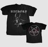 Bathory Ziegenlogo T-Shirt (beidseitig)
