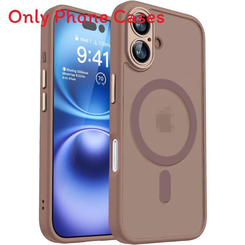 Magnetic Slim Protective Case With Sandblasted Matte Finish For Anti Fingerprint And Shock Absorption