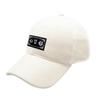 EIGHTVOLUME Ev Label Suede Cap (Ivory)