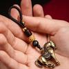 Copper Zodiac Horse Lucky Pendant Pendant Decoration Women Men Bag Charm