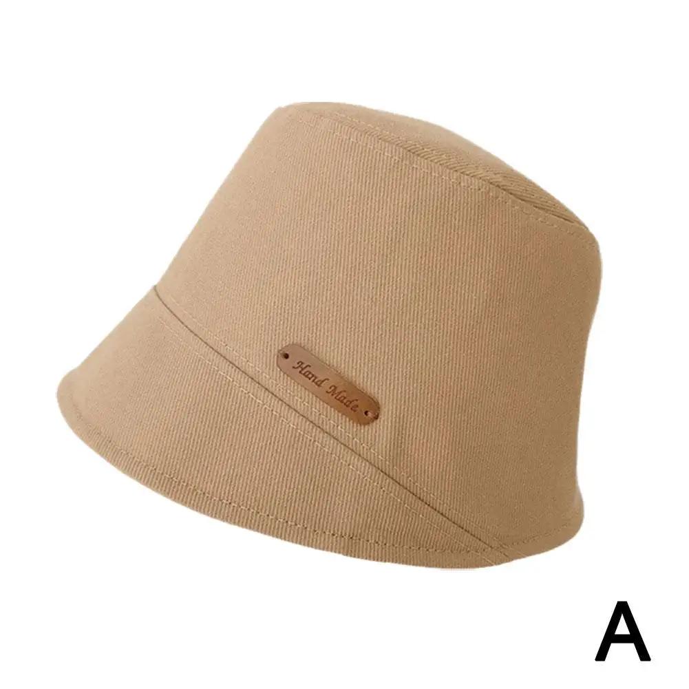 Foldable Fisherman Hat Sun Hat Female Stylish Sports Breathable Prevent Sun Bucket Hat Lightweight Protection Sun Sunburn B W5R6