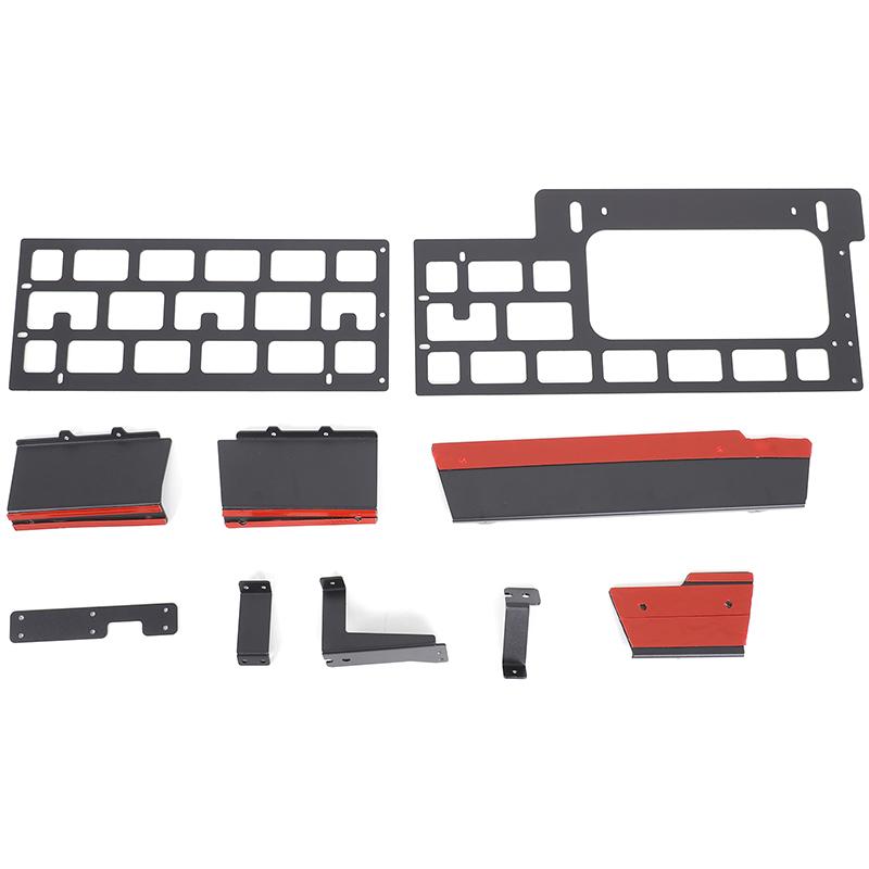 For Land Rover Defender 2004-2019 Car Tailgate Glass Window Storage Fence Bracket Storage Bracket Car Modification