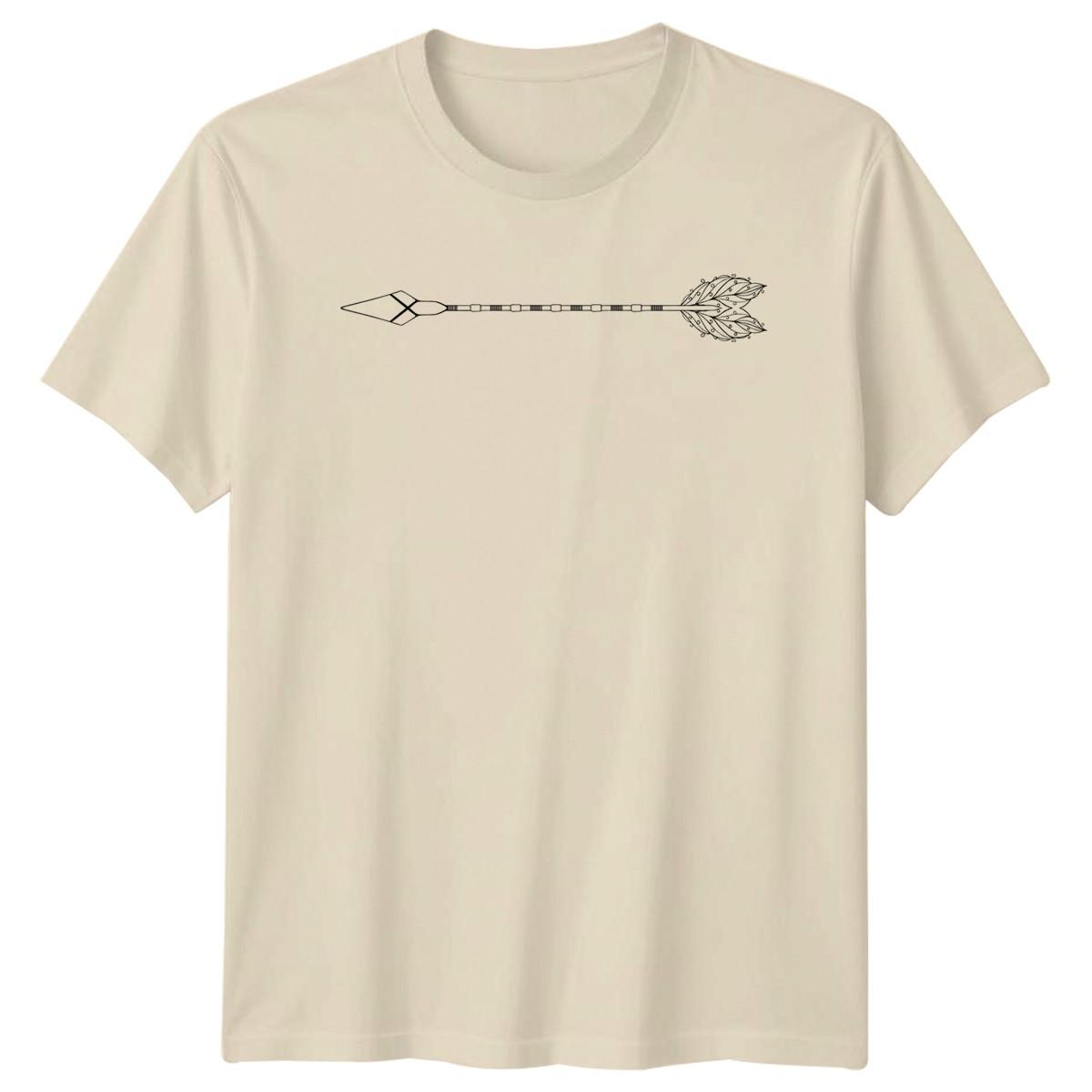 Ornate Fantasy Arrow Bohemian Nature T-Shirt Decorative Art Fantasy S