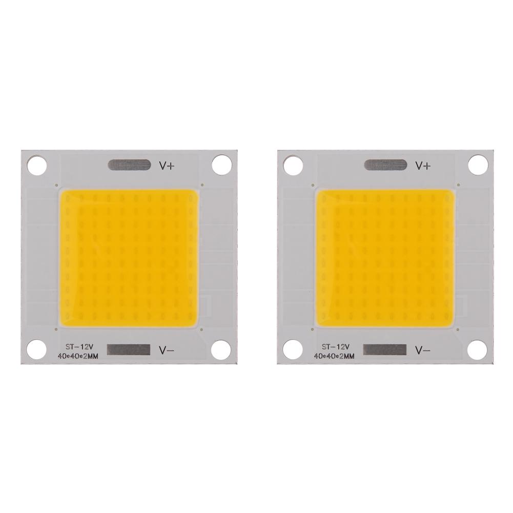 

DC12-14V 50W COB Светодиодная лампа со встроенным чипом для прожектора (WW)
