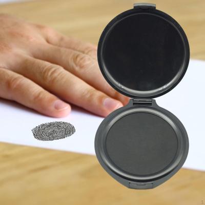 Pad de cerneală pentru amprentă, portabil, cu uscare rapidă pentru identificare,